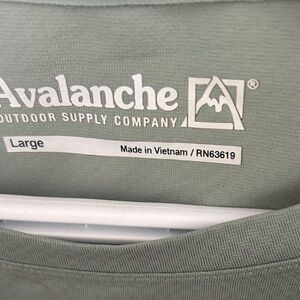 Avalanche Sage Green Tee